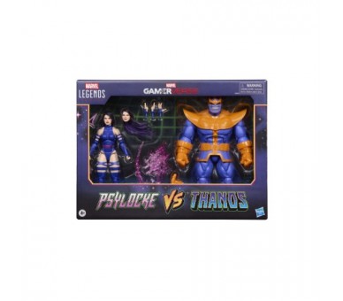 Blister 2 Figuras Psylocke Vs Thanos Gameverse Marvel Legend