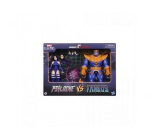 Blister 2 Figuras Psylocke Vs Thanos Gameverse Marvel Legend