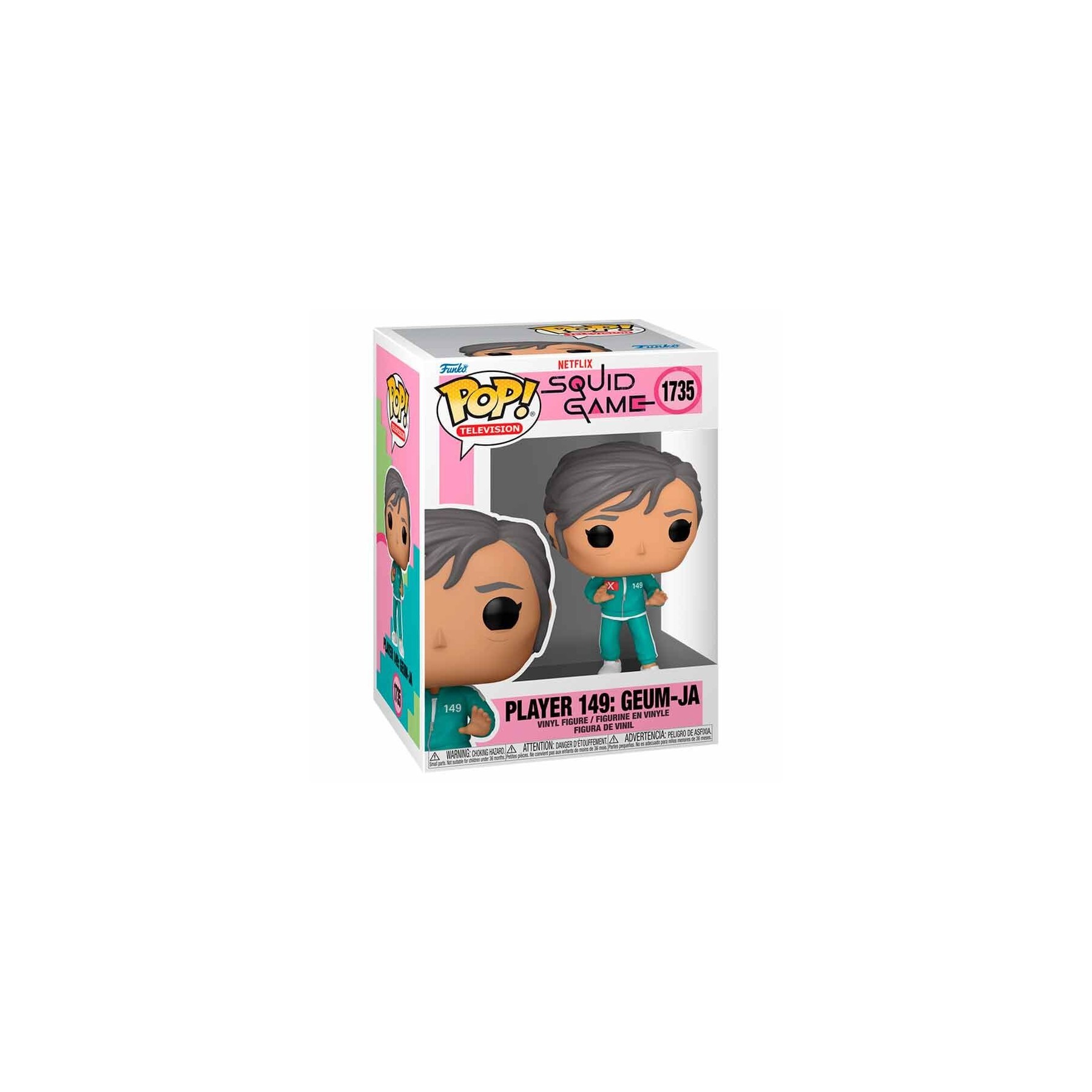 Figura Pop El Juego Del Calamar Player 149: Geum-Ja