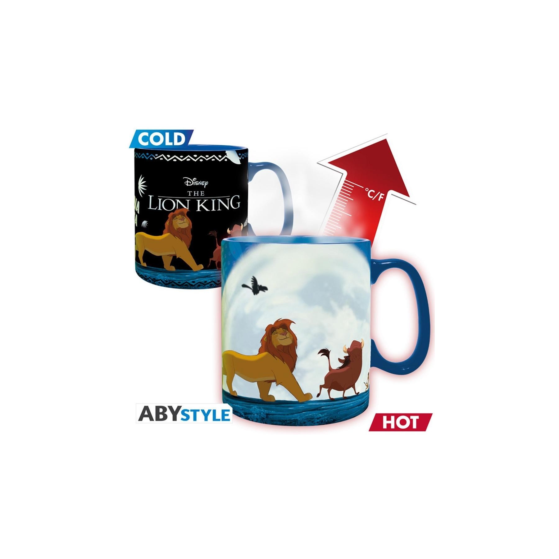 Taza Termica Abystyle Disney El Rey Leon 460Ml