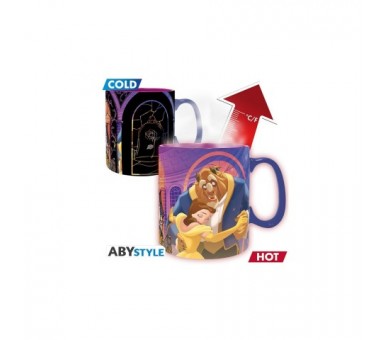 Taza Termica Abystyle Disney La Bella Y La Bestia 460Ml