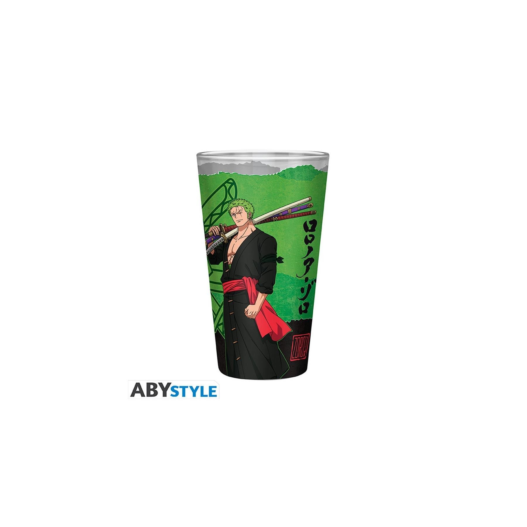 Vaso Abystyle One Piece Zoro 400Ml