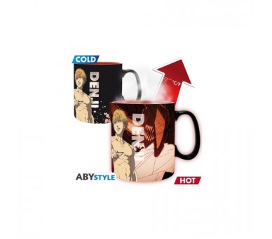 Taza Termica Abystyle Chainsaw Man Denki Y Aki 460Ml