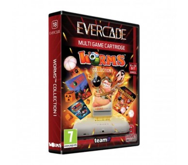 Blaze Evercade Worms Cartridge 1