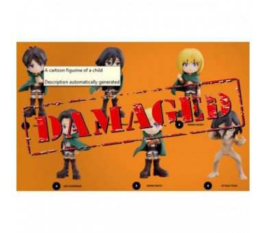 D1 Yume (6pz) Attack on Titan Blind Box