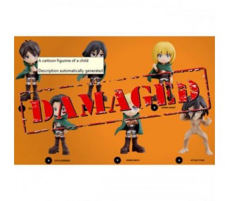 D1 Yume (6pz) Attack on Titan Blind Box