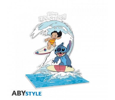 Disney Acryl: Diorama Lilo & Stitch 16cm