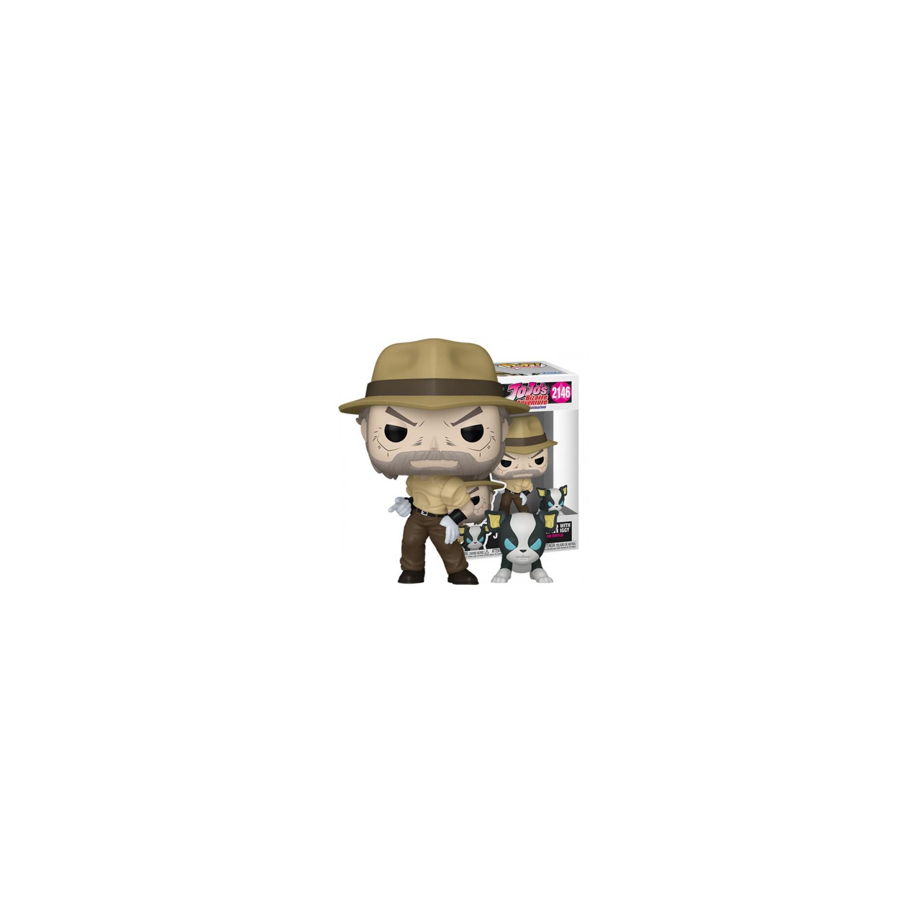 Funko POP! Jojo Bizarre ADV: Joseph Joestar w/Iggy (2146)