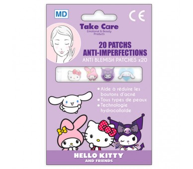 Set 20 Parches Anti Imperfecciones Hello Kitty & Friends