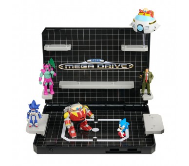 Diorama Mega Drive Boss Level 1 Sonic the Hedgehog Console Heroes
