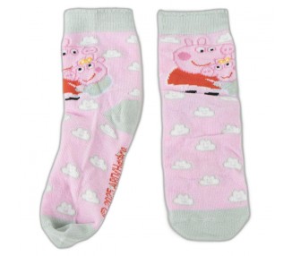 Hucha 4 pares calcetines Peppa Pig