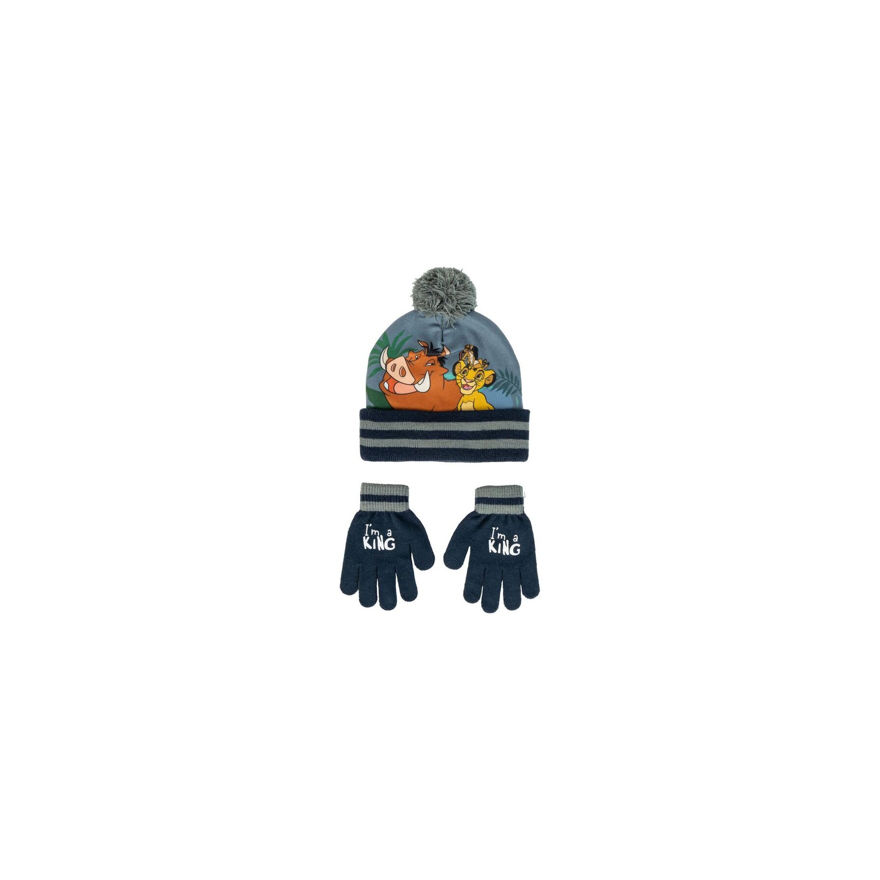 Set gorro y guantes El Rey Leon Disney