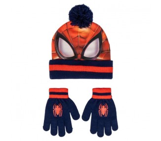 Set gorro y guantes Spiderman Marvel