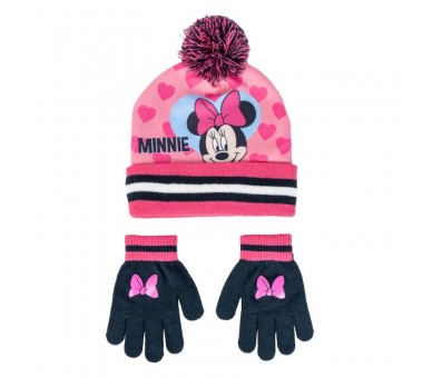 Set gorro y guantes Minnie Disney