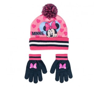 Set gorro y guantes Minnie Disney
