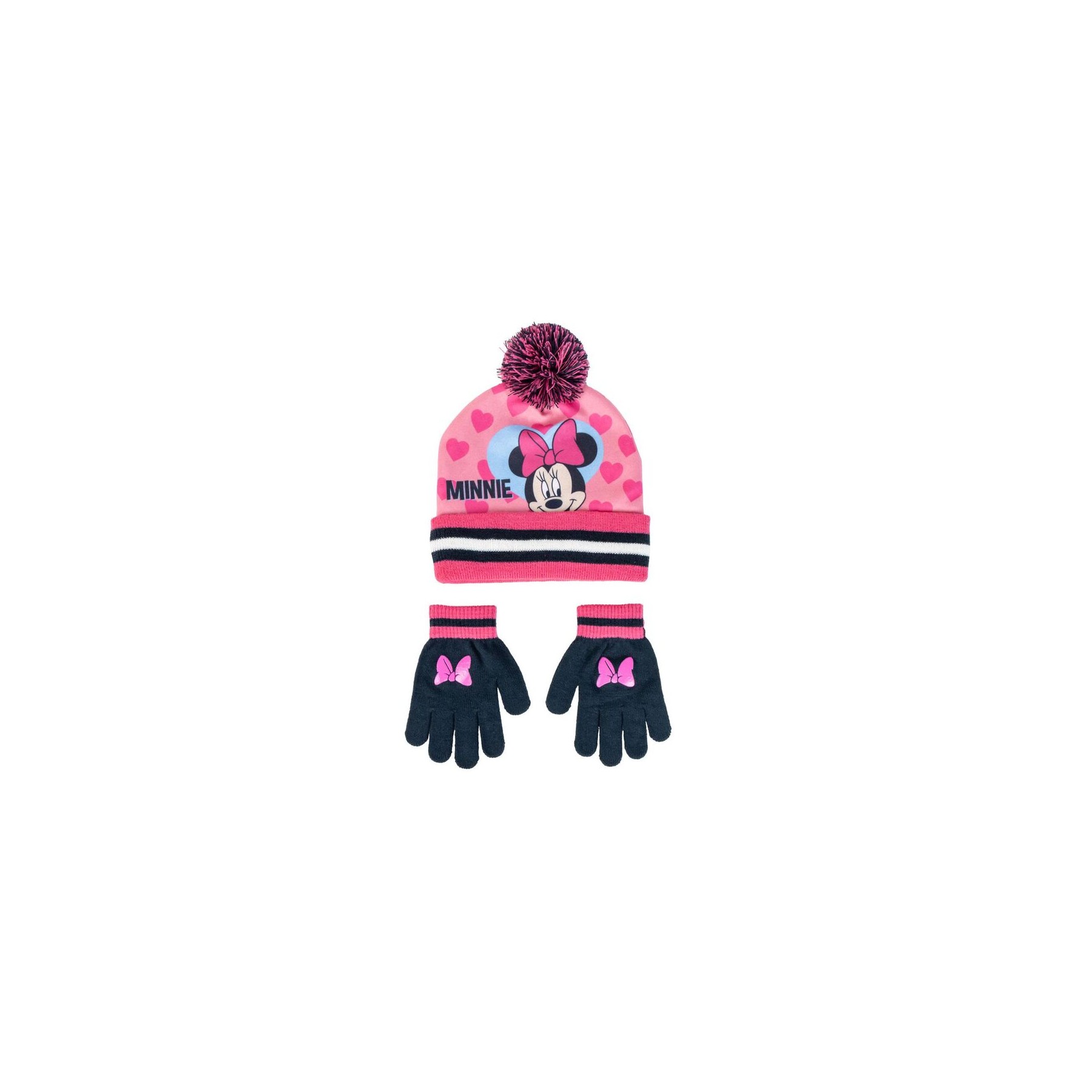 Set gorro y guantes Minnie Disney