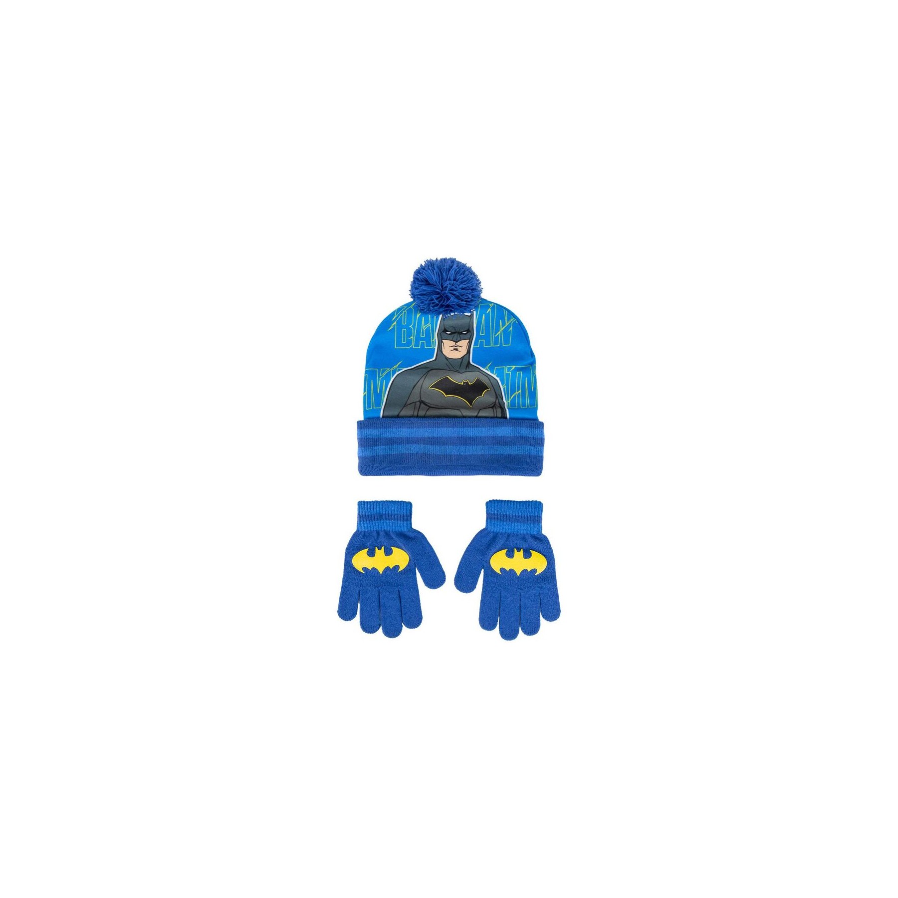 Set gorro y guantes Batman DC Comics