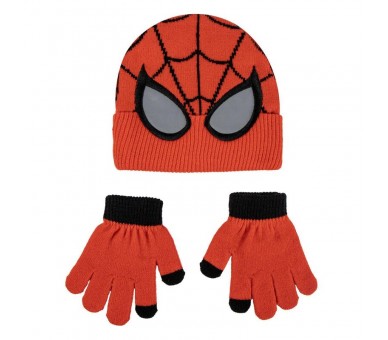 Set gorro y guantes Spiderman Marvel