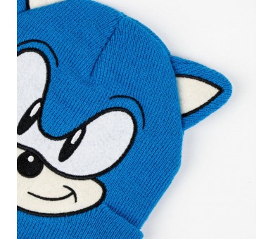 Set gorro y guantes Sonic The Hedgehog