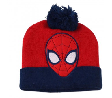 Conjunto gorro guantes braga cuello Spiderman Marvel