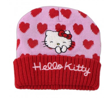 Conjunto gorro guantes braga cuello Hello Kitty