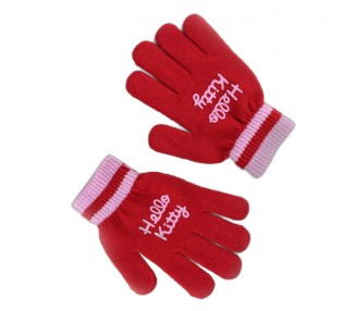 Conjunto gorro guantes braga cuello Hello Kitty