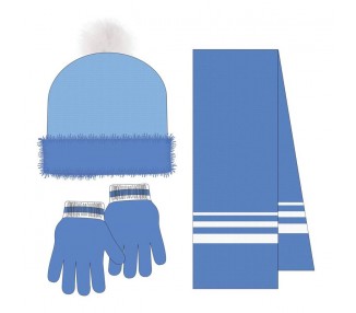 Conjunto gorro guantes braga cuello Frozen Disney
