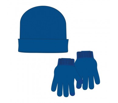 Set gorro y guantes Chase Patrulla Canina Paw Patrol