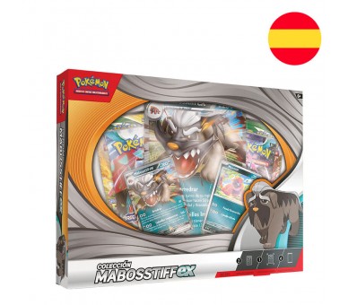 Blister juego cartas coleccionables Mabosstiff Pokemon español