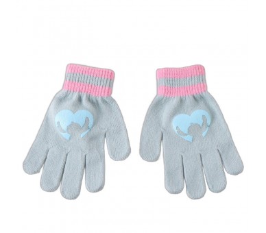 Conjunto gorro guantes braga cuello Stitch Disney