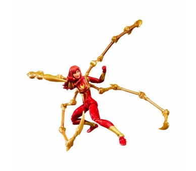 Figura Mary Jane Watson Iron Spider Magic The Gathering Spider-Man Marvel 15cm