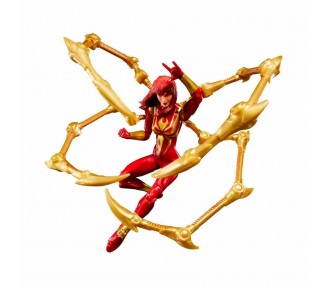 Figura Mary Jane Watson Iron Spider Magic The Gathering Spider-Man Marvel 15cm