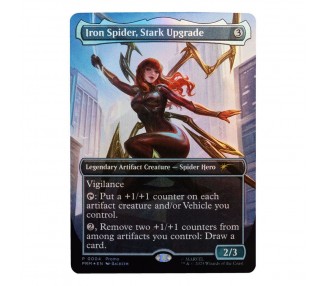 Figura Mary Jane Watson Iron Spider Magic The Gathering Spider-Man Marvel 15cm