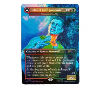 Figura Man-Wolf Magic The Gathering Spider-Man Marvel 15cm