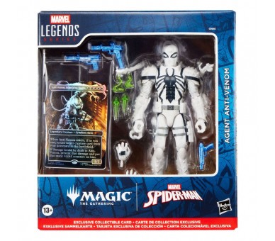 Figura Agent Anti-Venom Magic The Gathering Spider-Man Marvel 15cm