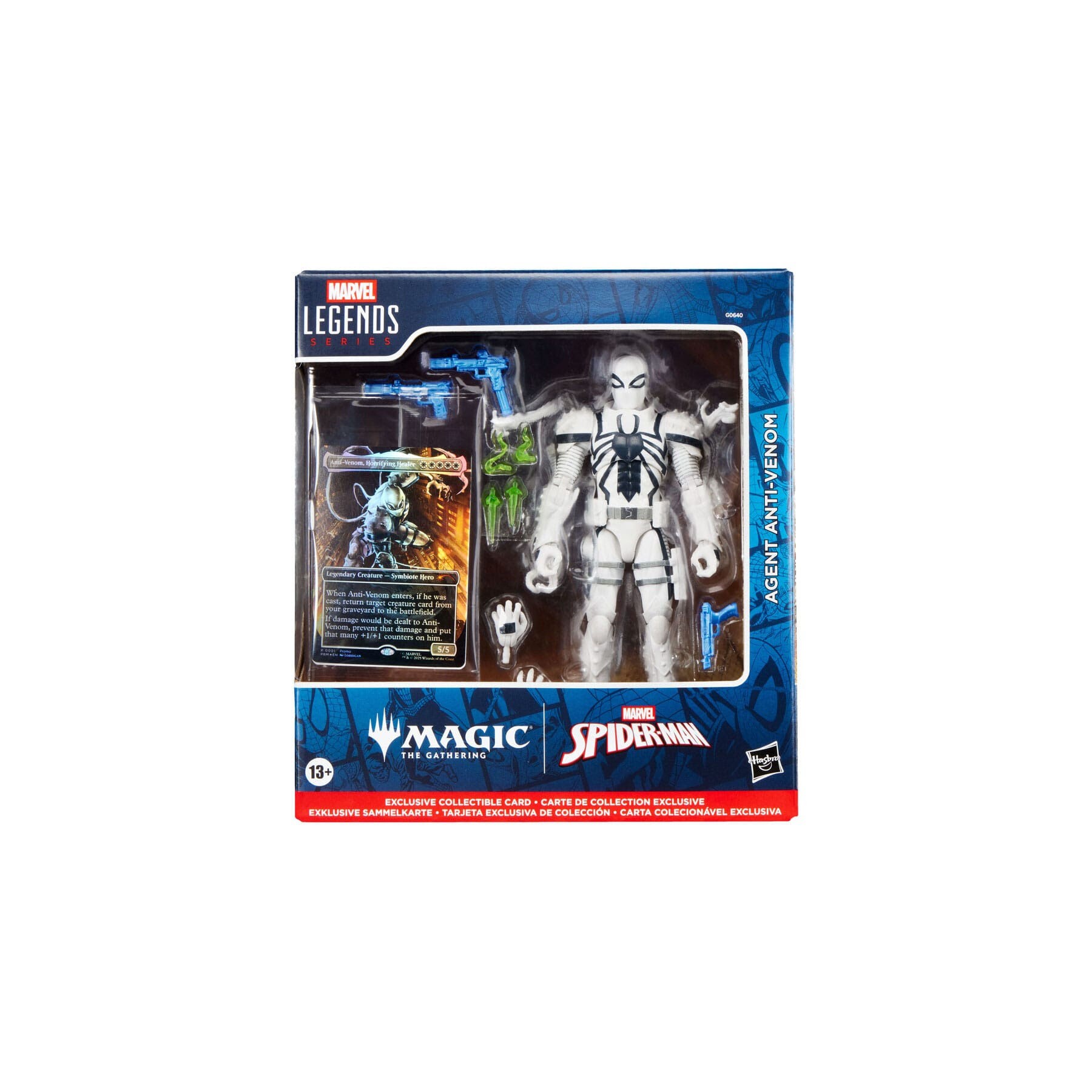 Figura Agent Anti-Venom Magic The Gathering Spider-Man Marvel 15cm