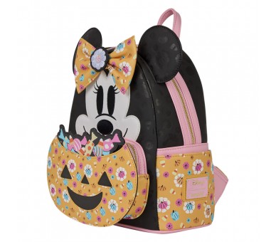 Mochila Pumpkin Minnie Disney Loungefly 26cm