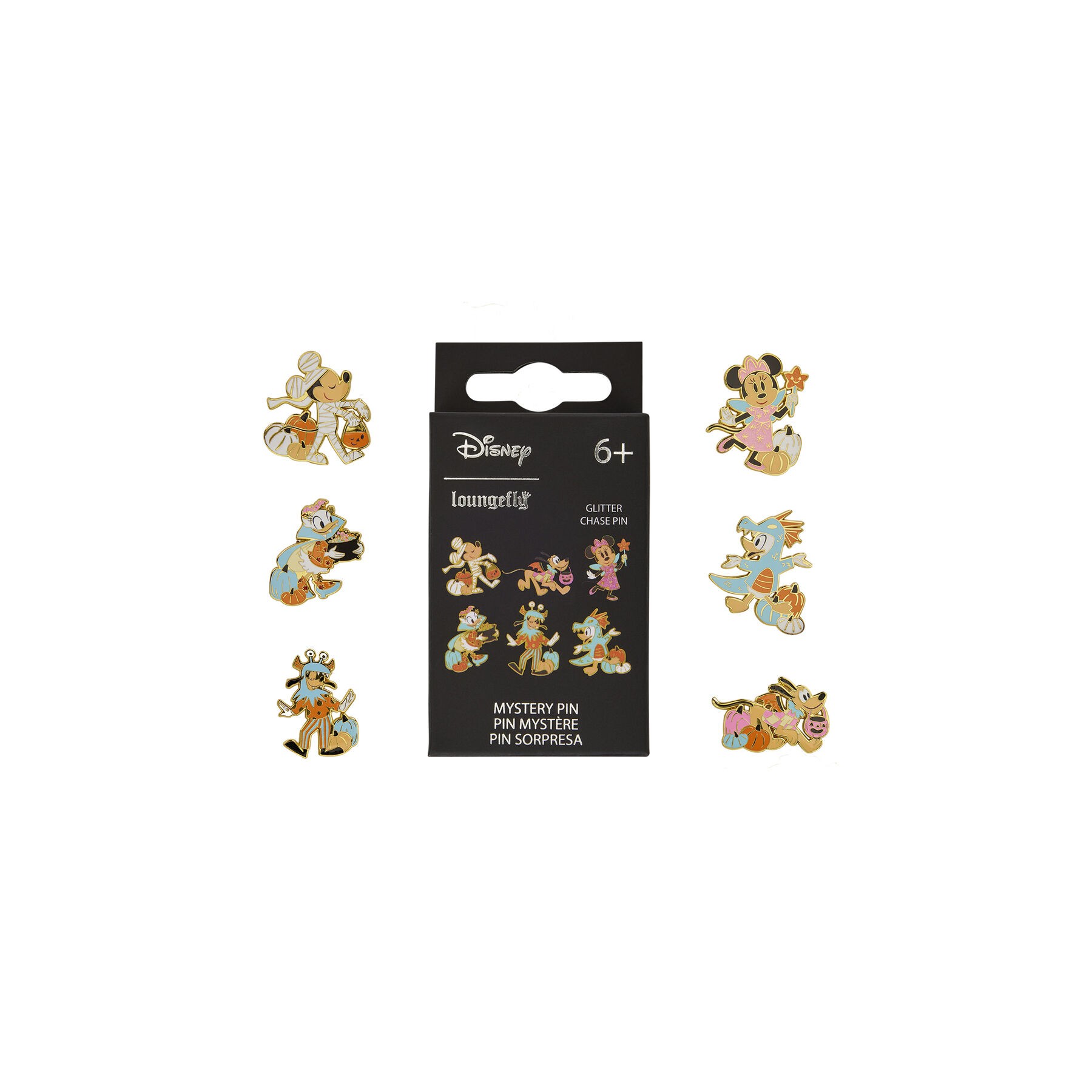 Blind Box Mystery Enamel Pin Mickey & Friends Disney Pixar Loungefly surtido