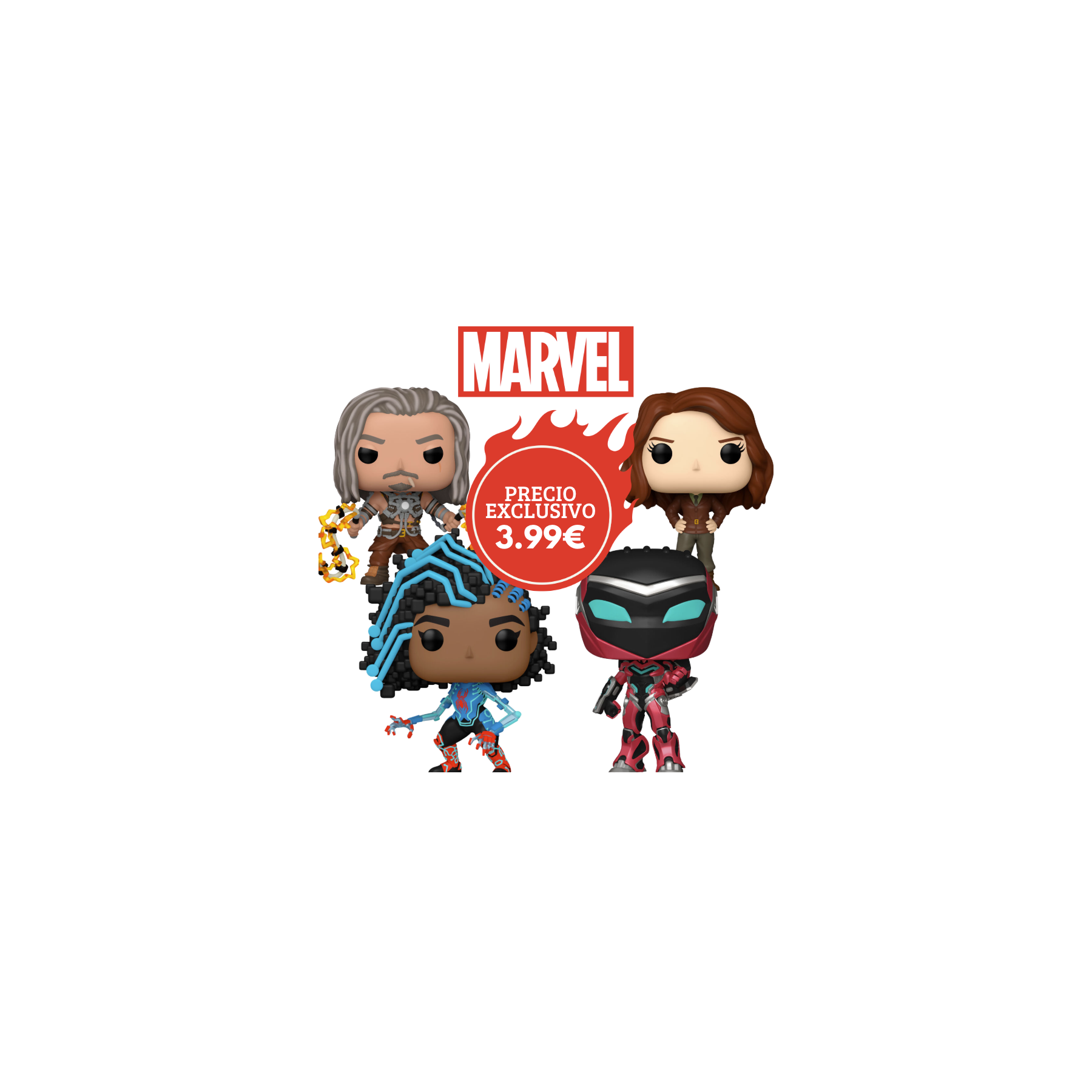 Pack oferta Funko POP Marvel