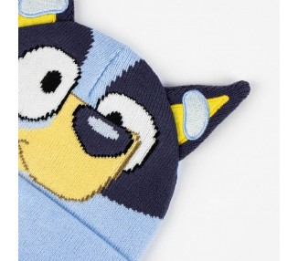 Set gorro y guantes Bluey
