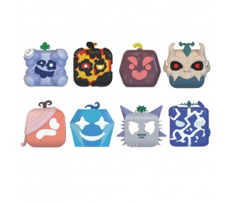Blister 4 figuras sorpresa Blox Fruits