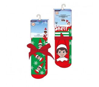 Set 2 pares calcetines The Elf on the Shelf