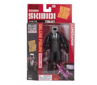 Figura Cameraman Skibidi Toilet 16cm