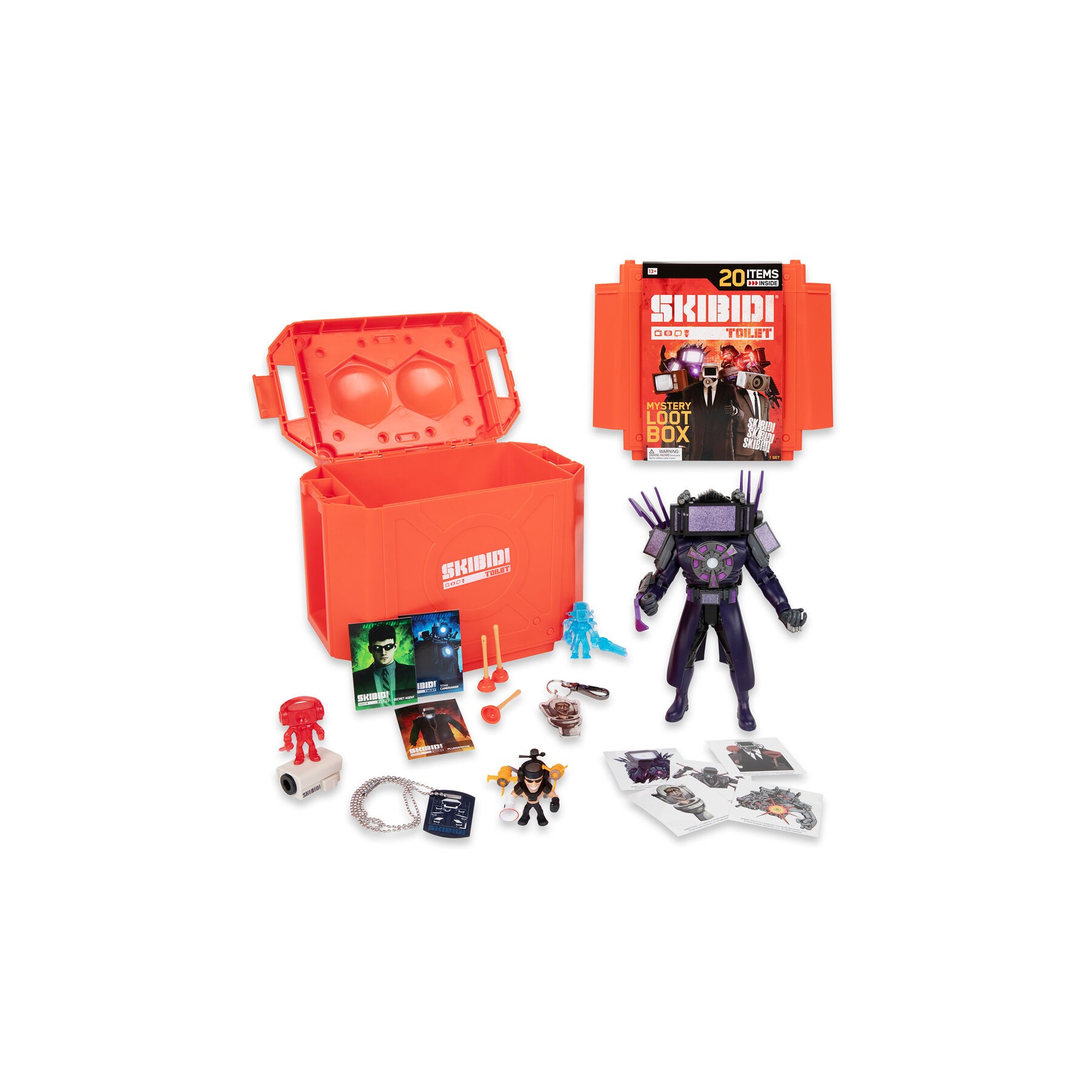 Set Contenedor Skibidi Toilet