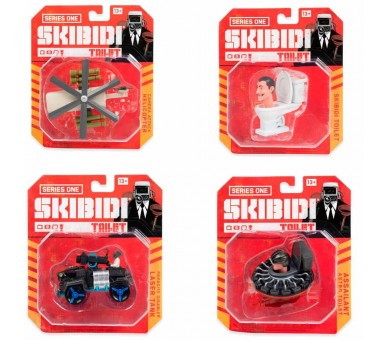 Figura Diecast Skibidi Toilet surtido