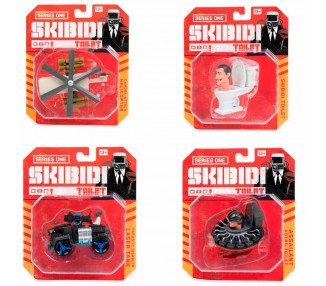 Figura Diecast Skibidi Toilet surtido