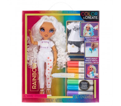 Muñeca Purple Eyes Rainbow High 26cm