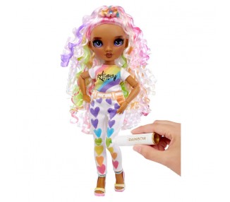 Muñeca Purple Eyes Rainbow High 26cm