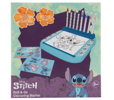 Estacion Dibujo Roll & Go Stitch Disney