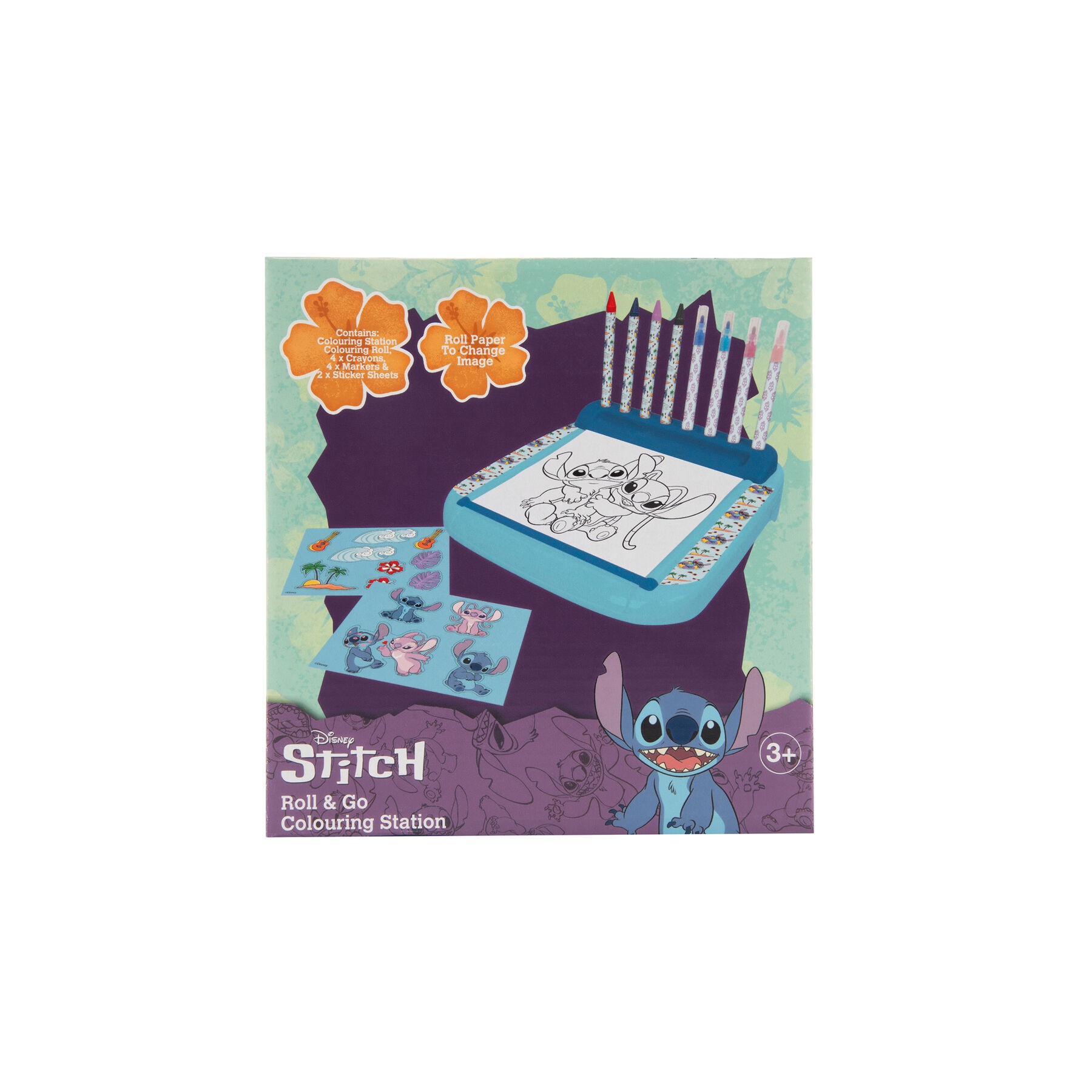 Estacion Dibujo Roll & Go Stitch Disney